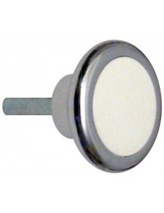 Olives pour armoires, Quantité par boîte:À la pièce,Entraxe goujons:7x34 mm,:sablé chromé mat / Nickel anthracite,:PCE